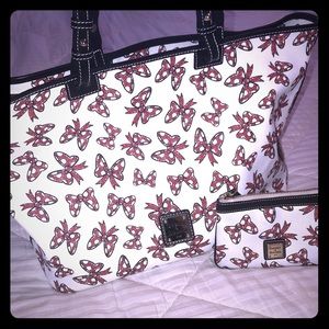 Dooney and Bourke Minnie Mouse tote and wallet